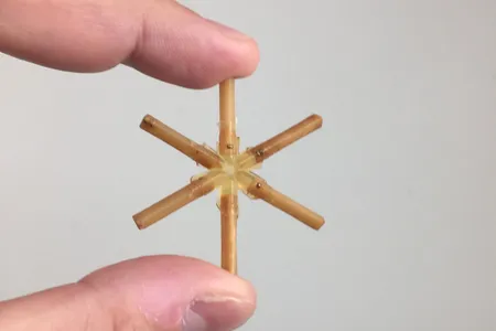 This drug delivery system folds up to fit in a capsule, then would reopen in the stomach