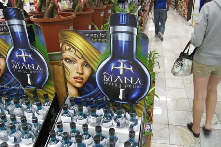 These mana potions won't actually let you cast fireballs.