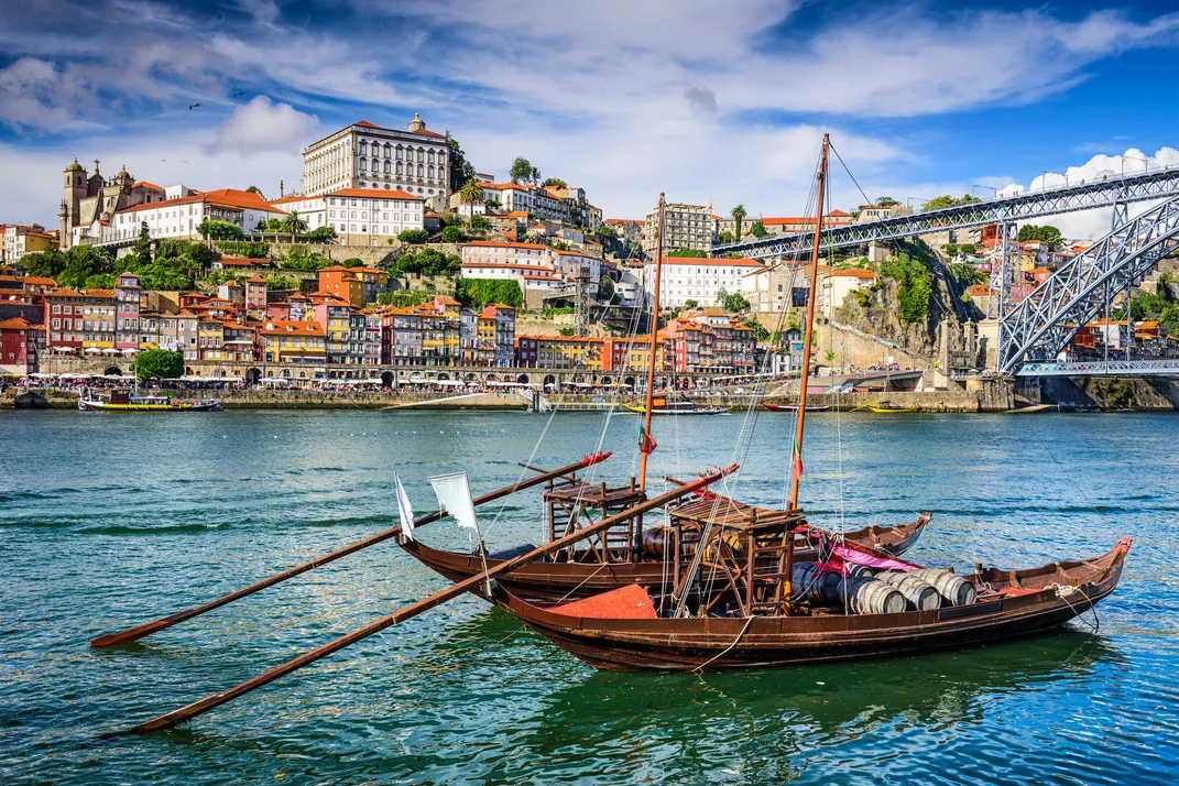 <i>Rabelo</i> boats in Porto