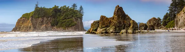 Panorama of Ruby Beach, Washington thumbnail