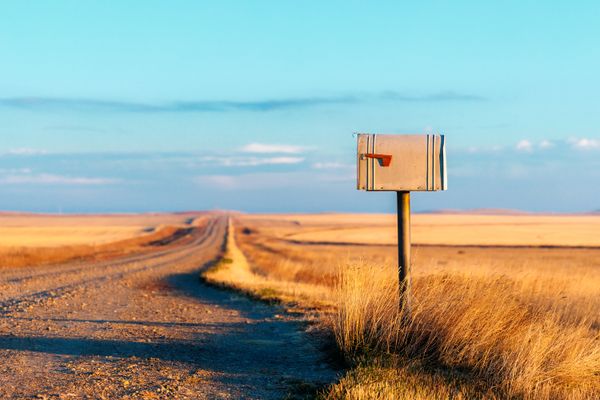 Mailbox near Hogeland thumbnail