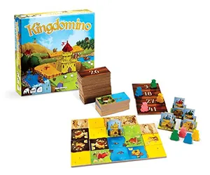 Preview thumbnail for 'Blue Orange Games Kingdomino Award Winning Family Strategy Board Game, 4 players
