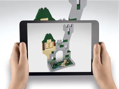 An app captures a physical Lego build and converts it into a digital play-thing.