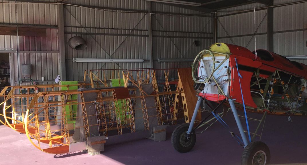 steel-tube fuselage and Waco wings