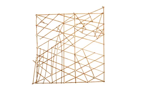 The chart is less a literal representation of the sea, but more an abstract illustration of the ways that ocean swells interact with land.