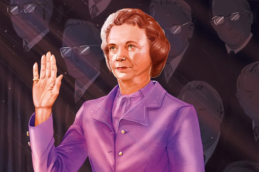 Sandra Day O'Connor illustration