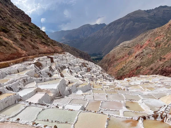 Maras salt mine in the Sacred Valley of Peru thumbnail