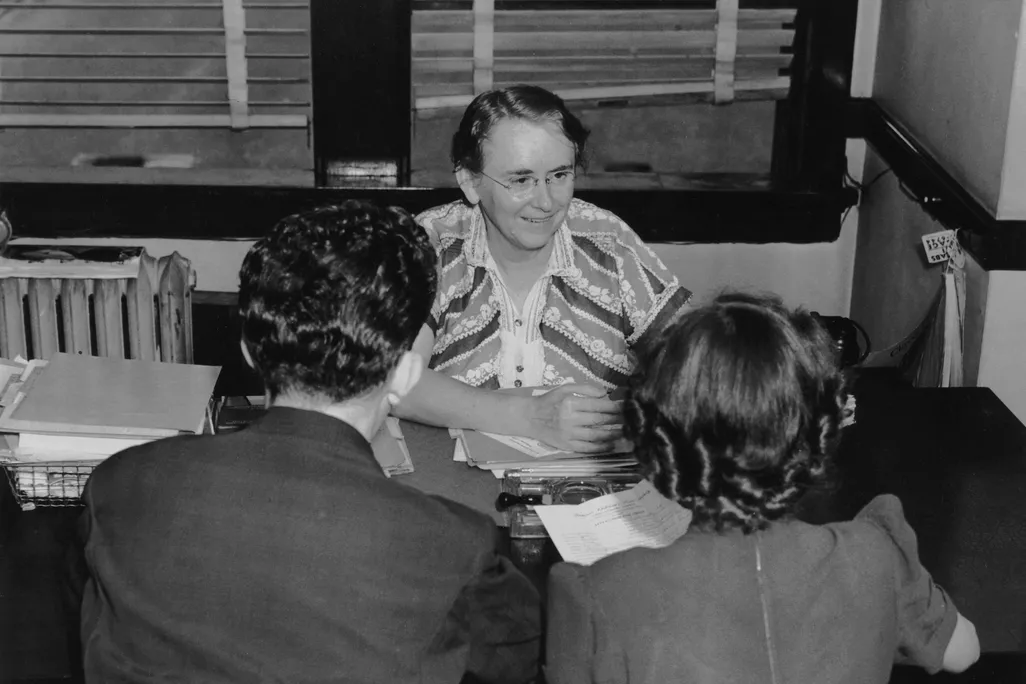A 1939 photo of Georgia Tann, head of the Memphis branch of the Tennessee Children’s Home Society