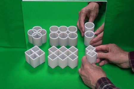 Are these cylinders round or square? 
