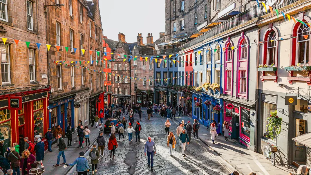 Street in Edinburgh's Old Town