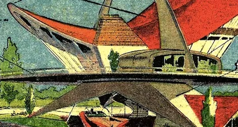 The solar powered house of the future from 1959