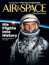 Cover of Airspace magazine issue from Feb-March 2017