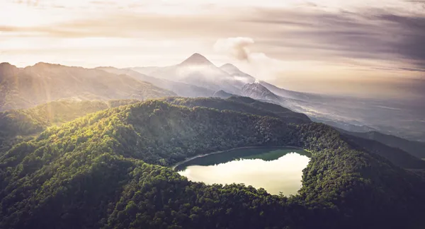 Chicabal, Santa Maria and Santiaguito Volcanoes thumbnail