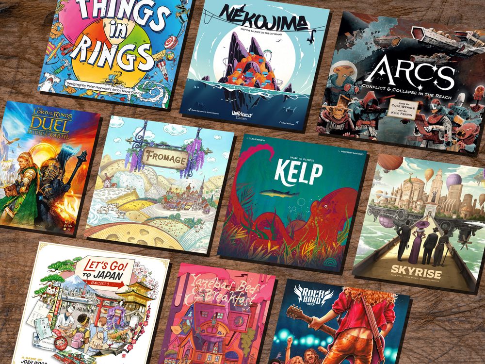 Collection of board games
