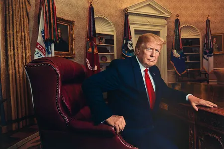 President Donald J. Trump by Pari Dukovic for Time magazine, 2019