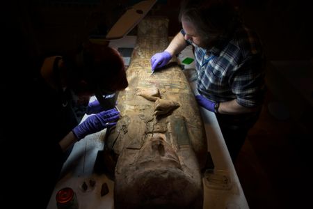 Ta-Kr-Hb was likely an ancient Egyptian princess or priestess.