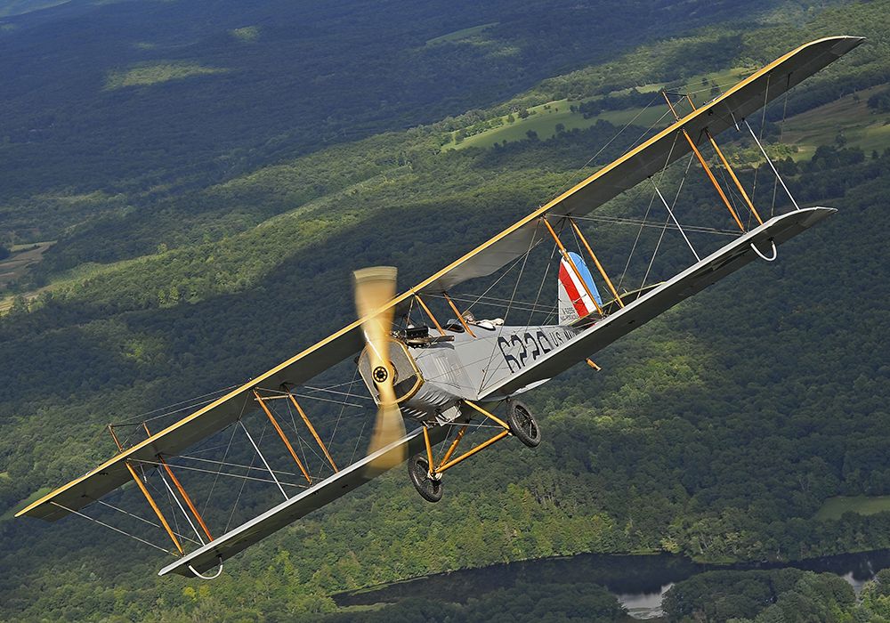 This Jenny belongs to Old Rhinebeck Aerodrome in New York.