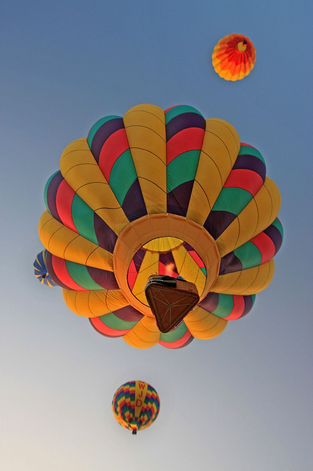 "Up Up And Away" Montague Balloon Festival Smithsonian Photo
