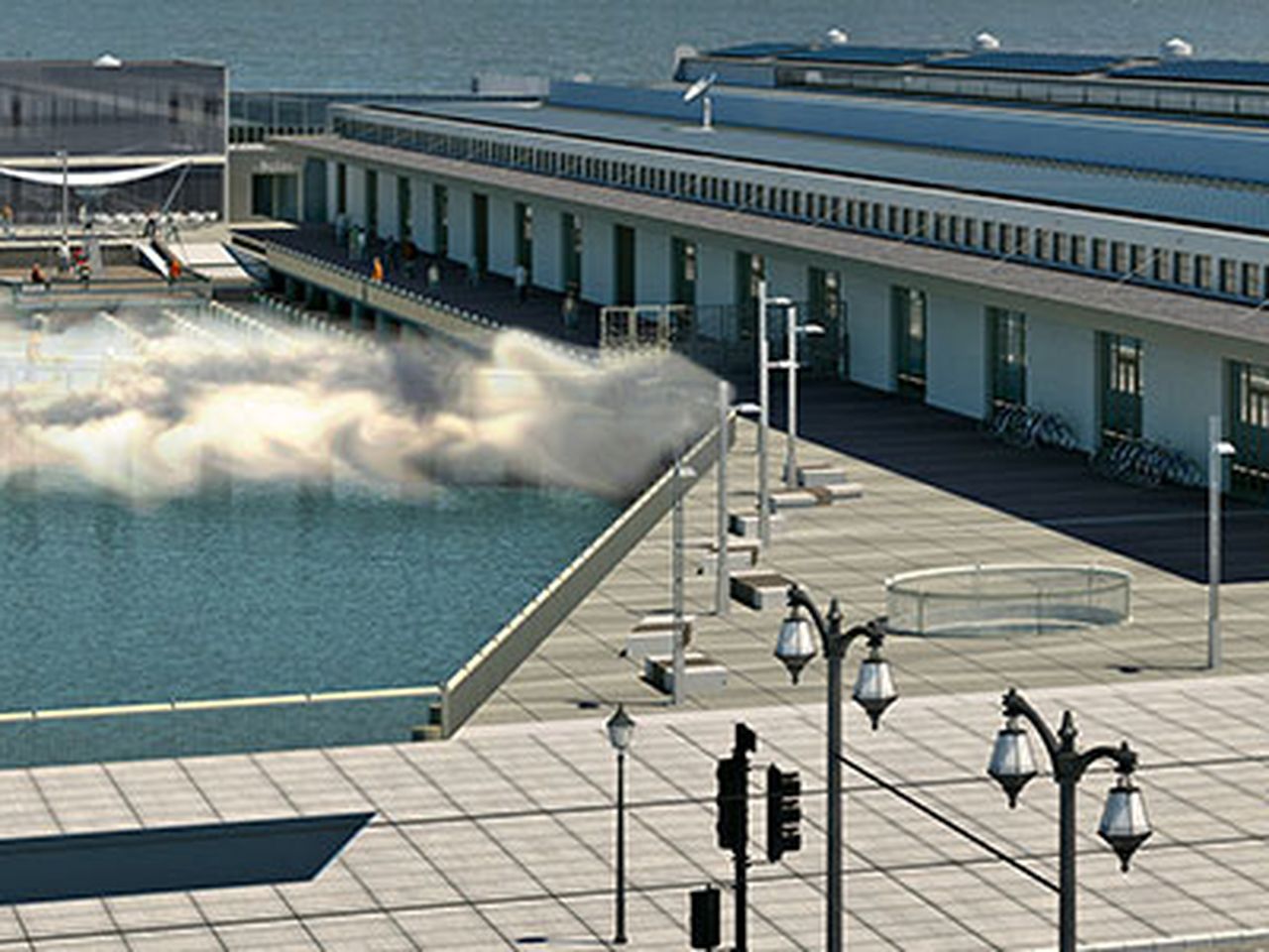 An Artist Creates Artificial Fog in San Francisco