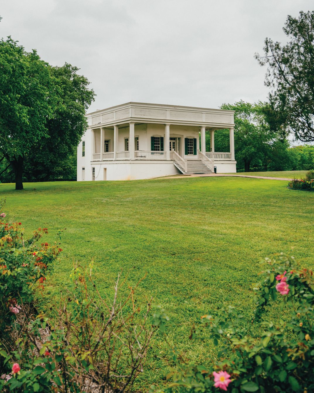 a Greek Revival home