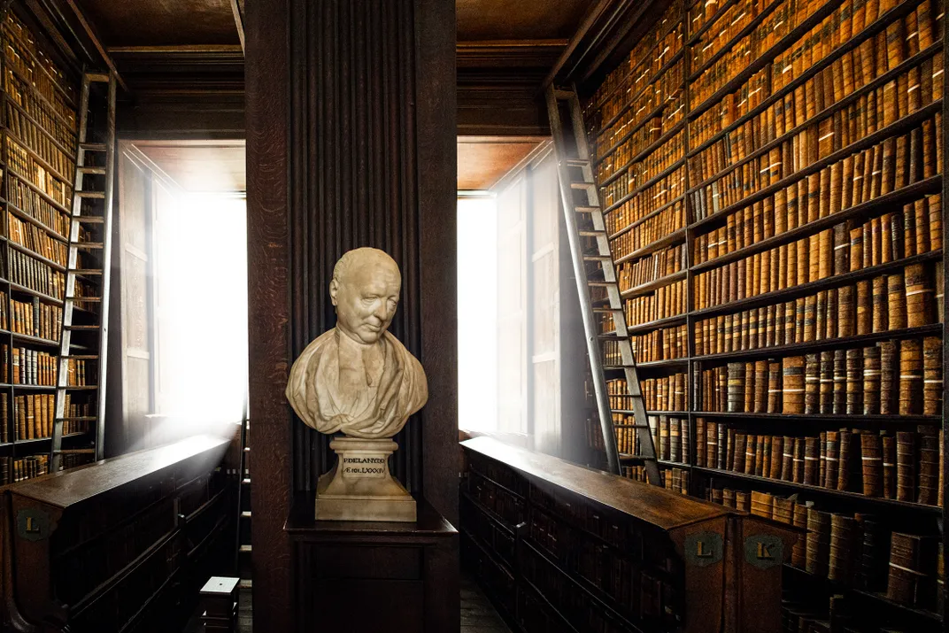 The library at Trinity College Dublin