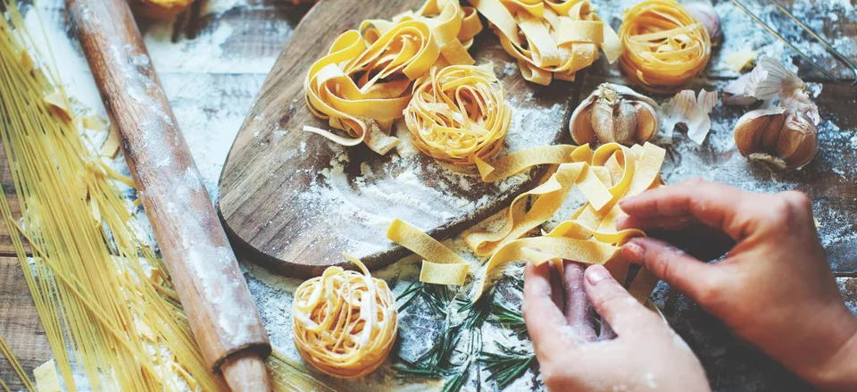  A lesson in making pasta 