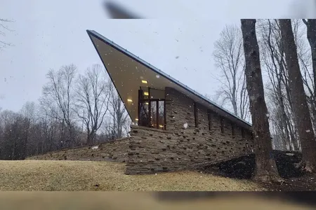 RiverRock was completed in 2025, 66 years after Frank Lloyd Wright&#39;s death.