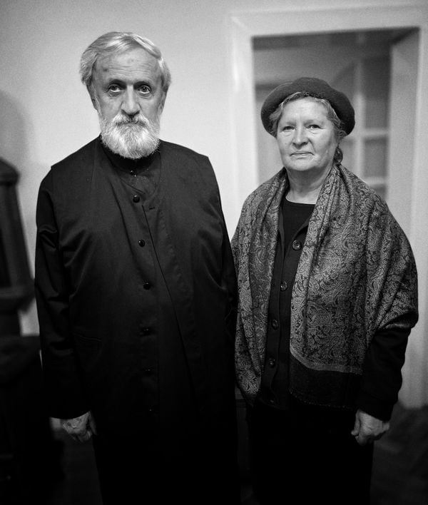 Fr. Lazar and his wife, Zicha, Serbia thumbnail