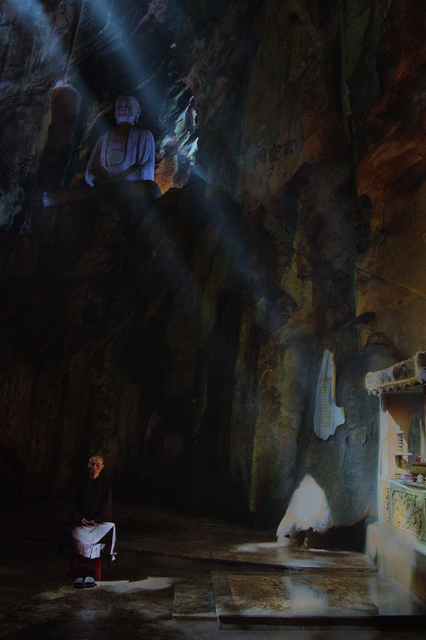 Meditation in the cave thumbnail