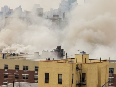 An explosion in Harlem in March was attributed to a gas leak