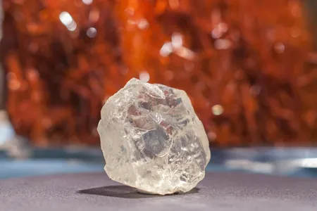 The largest gem-quality diamond ever found in North America goes on view at the Smithsonian.