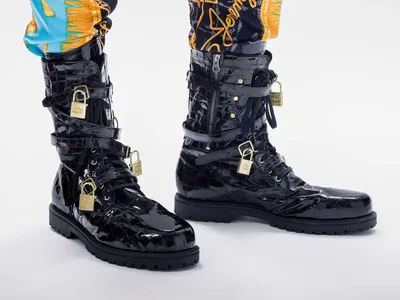 Jeremy Scott (United States, born 1975) for Adidas, Boots, Spring/Summer 2013.