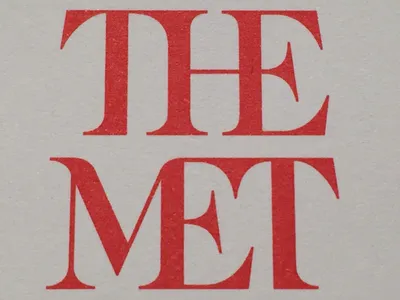 The Metropolitan Museum of Art's new logo.