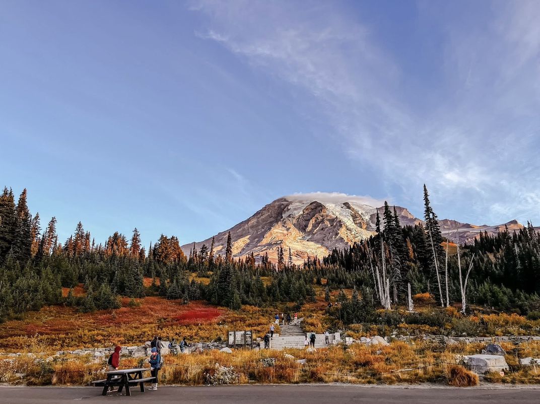 The fall colors of Mount Rainier | Smithsonian Photo Contest ...