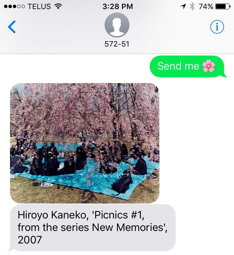 Text an Emoji and the SFMOMA Will Respond with a Picture of Art