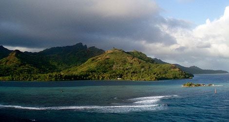 Huahine in the South Pacific