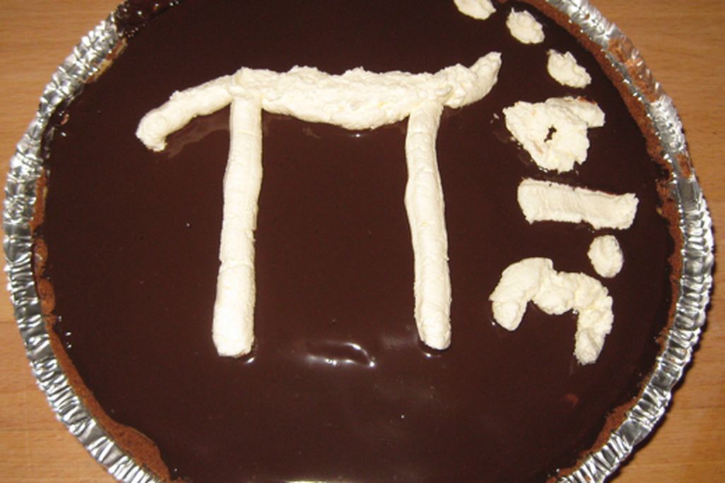 Pi day pie