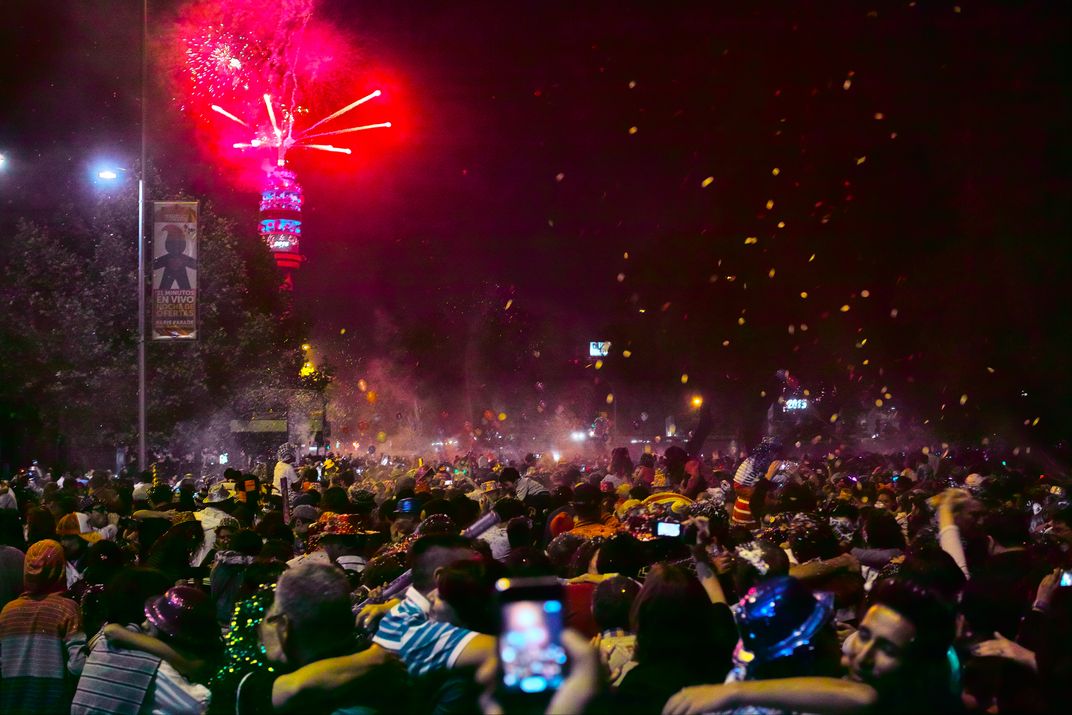 The New Year in Santiago, Chile Smithsonian Photo Contest