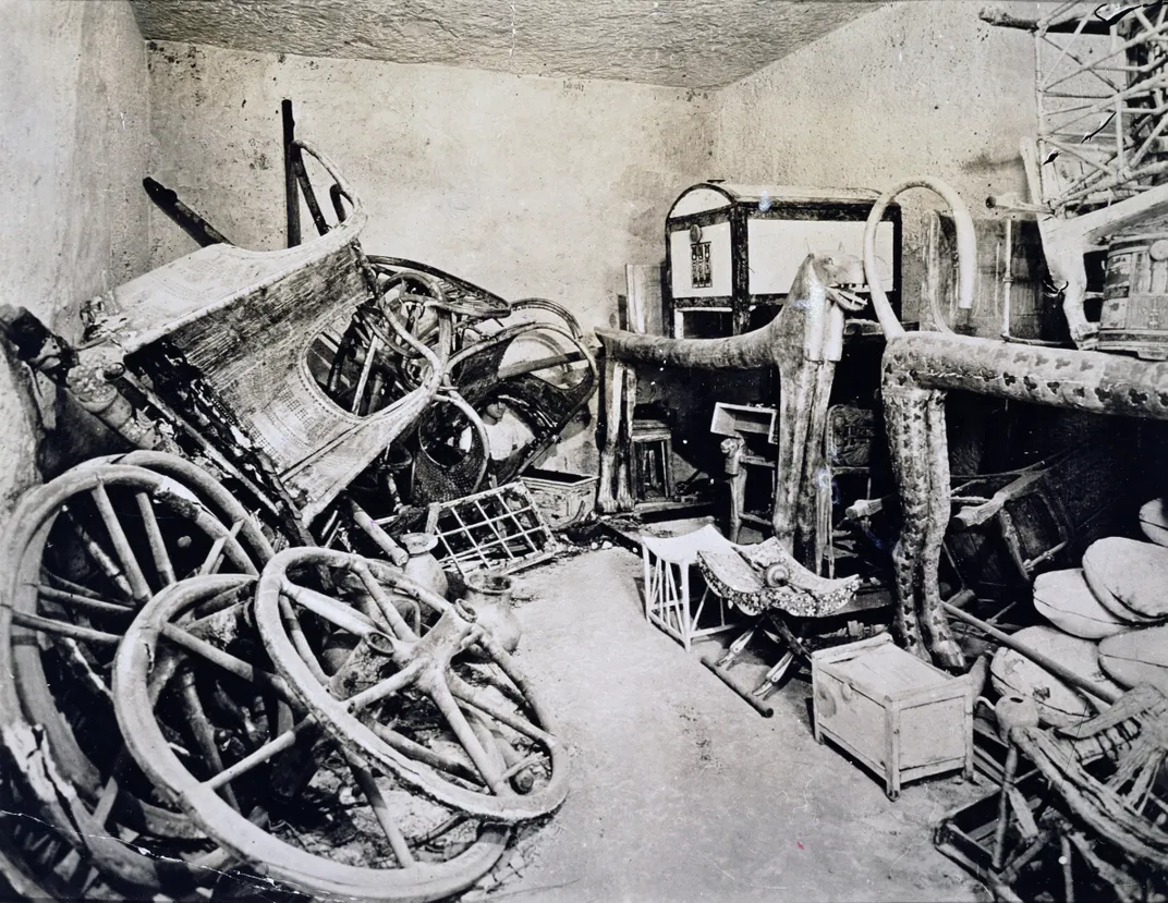 Tutankhamun's antechamber