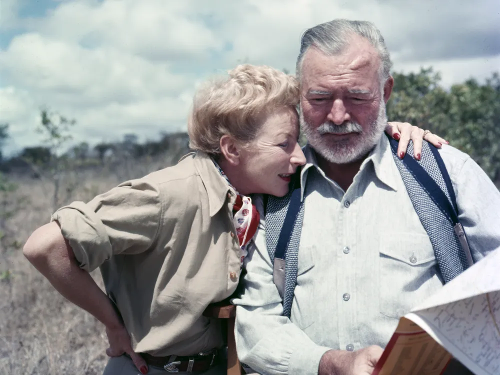 Mary Welsh and Ernest Hemingway