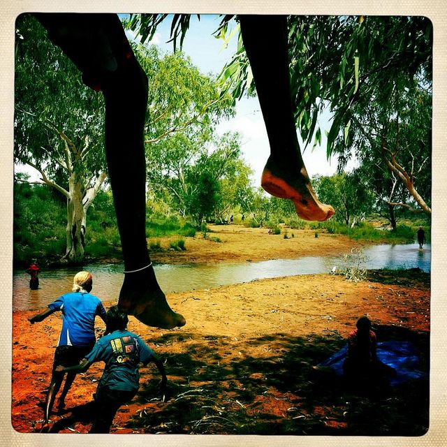 Warlpiri youth in Australia’s Northern Territory