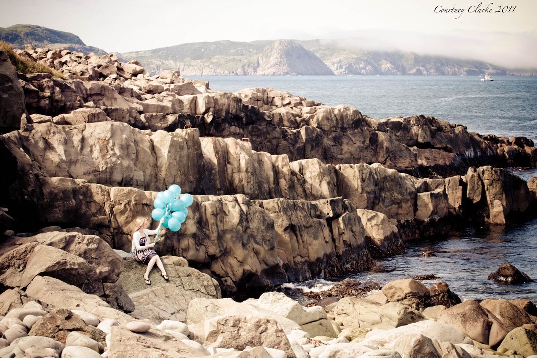 Taken at the edge of a cove in Blackhead, on the East Coast Trail in