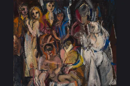 Grace Hartigan, Masquerade, 1954