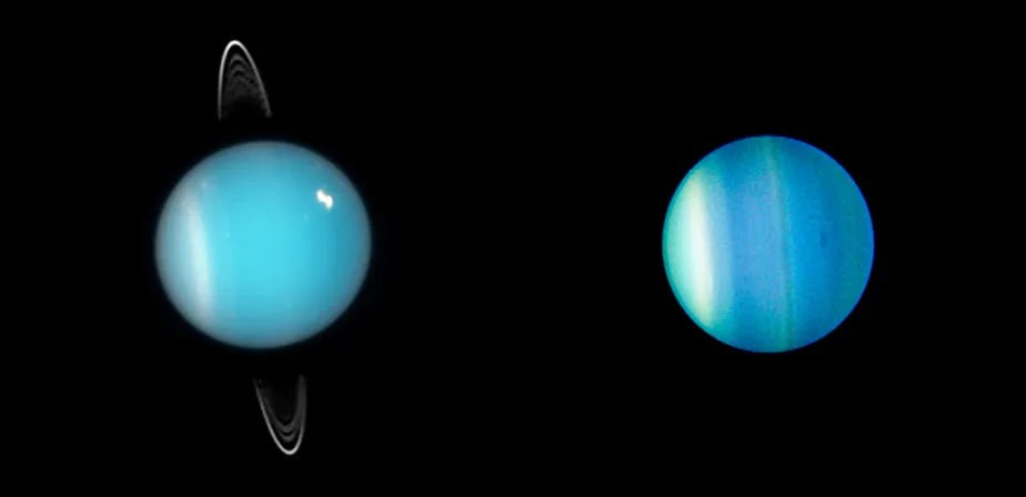 Two Images of Uranus