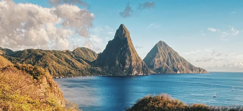  The Pitons. Credit: Scott Taylor