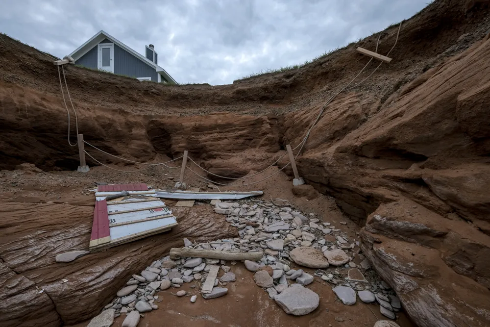 Magdalen Islands erosion