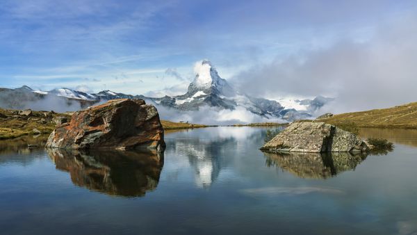 A view of Matterhorn in the swiss alps thumbnail