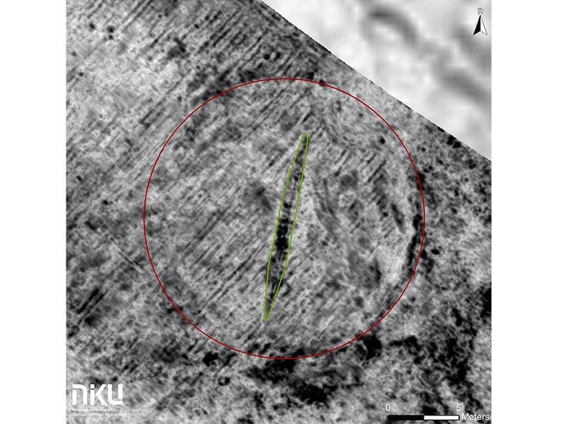 Arkeologer bruker Georadar-teknologi for å finne nedgravde vikingskip i Norge