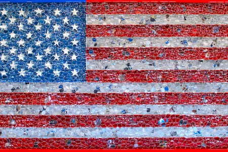 David Datuna's "Portrait of America" is the first artwork in the world to use Google Glass technology.