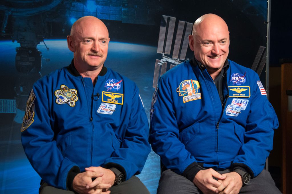 Scott and Mark Kelly